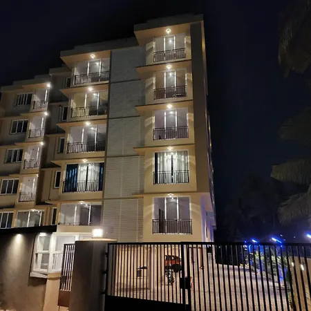 2Bhk Cozy Apt Near Baina Beach